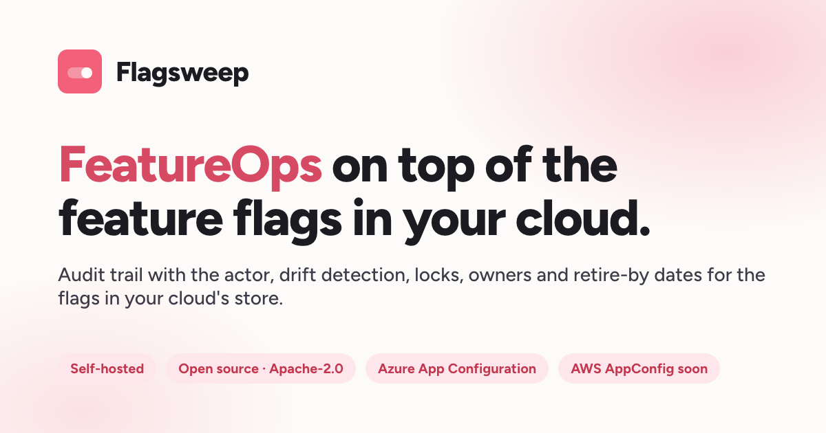 I built a free, open source tool to keep feature flags under control on Azure